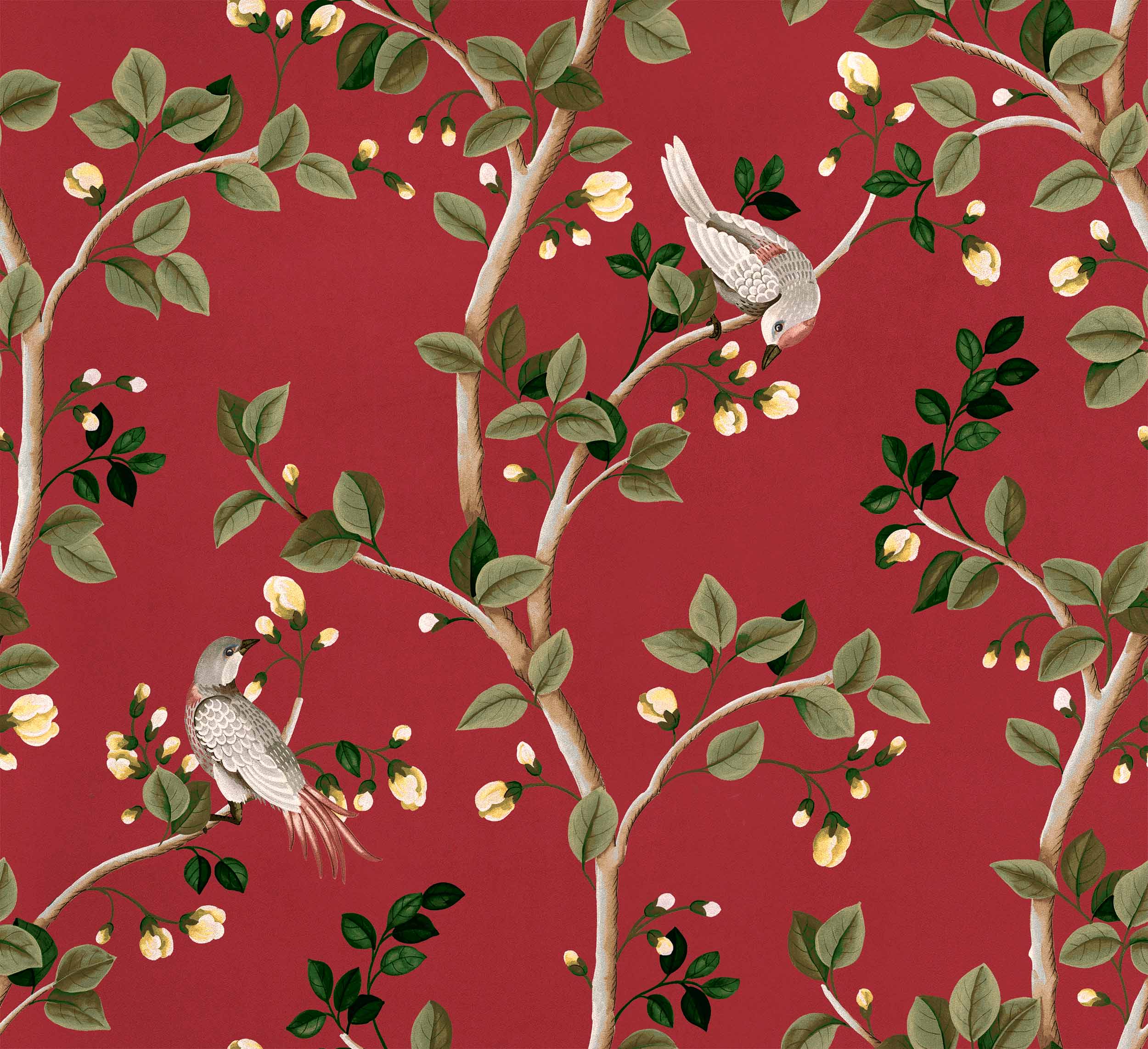 Birds Prosperity, Ruby, Coordonne 5mp / rola